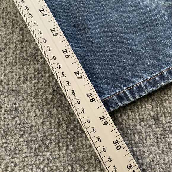 Carhartt Mens Relaxed Fit Blue Jeans Straight Med Wash Size 32 x 28 - Picture 6 of 14